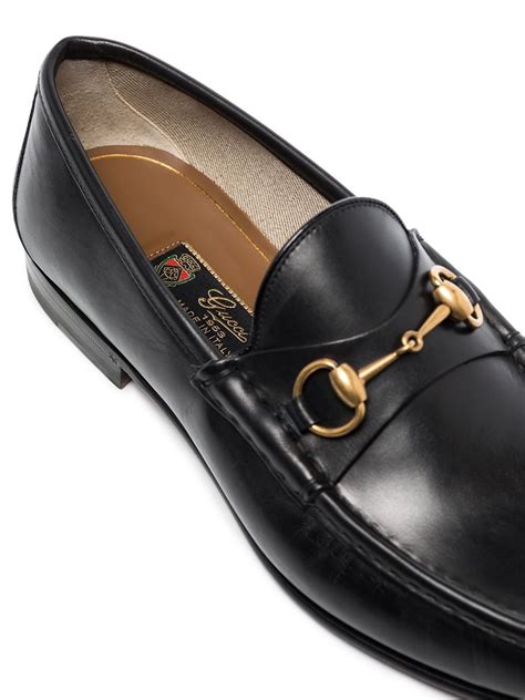 gucci men's 1953 horsebit loafer|gucci horsebit detailed leather loafers.